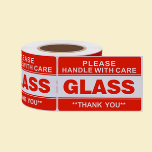 Glass Stickers Adhesive Label